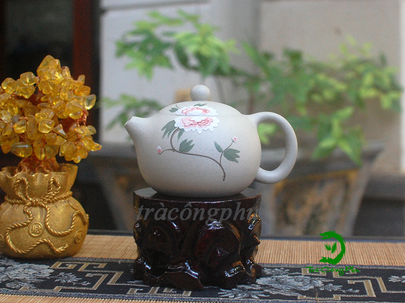 Ấm Tử Sa Mẫu Đơn Tây Thi- ATS1433